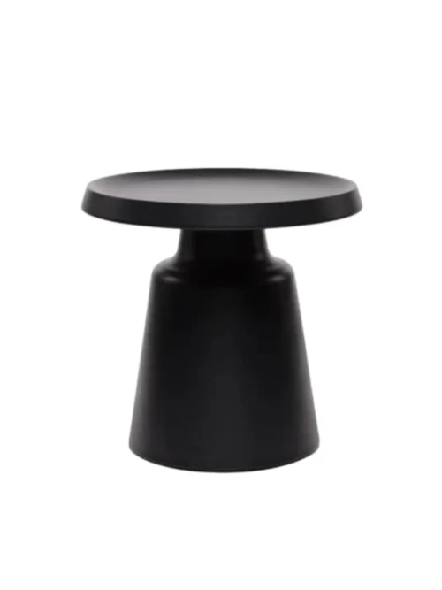 Mesa de Apoio Redonda Preta