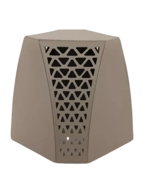 Banco com Corte a Laser Taupe