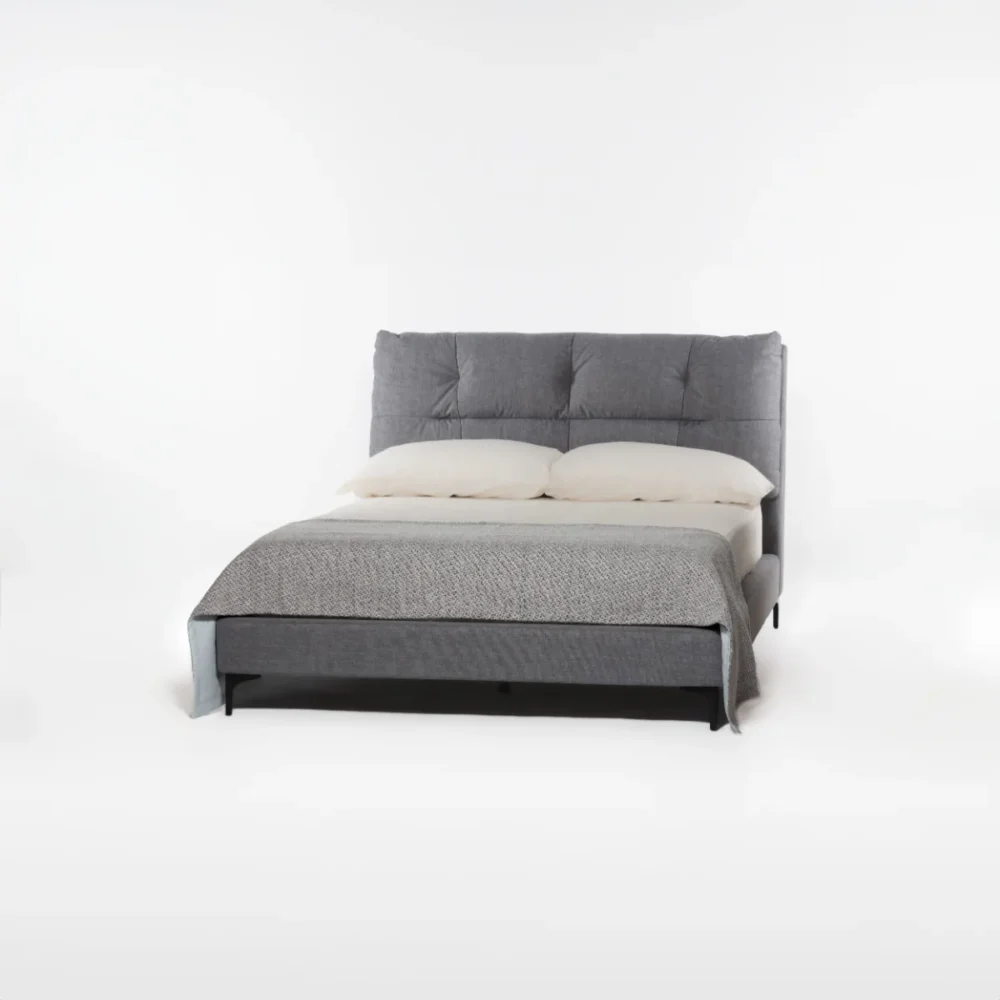 Cosy Cama de Casal Cinza