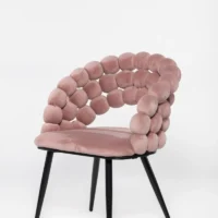 Influencer Cadeira com Repouso de Braços Rosa - Imagem 2