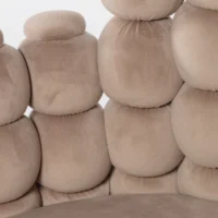 Influencer Cadeira com Botões Bege - Imagem 5