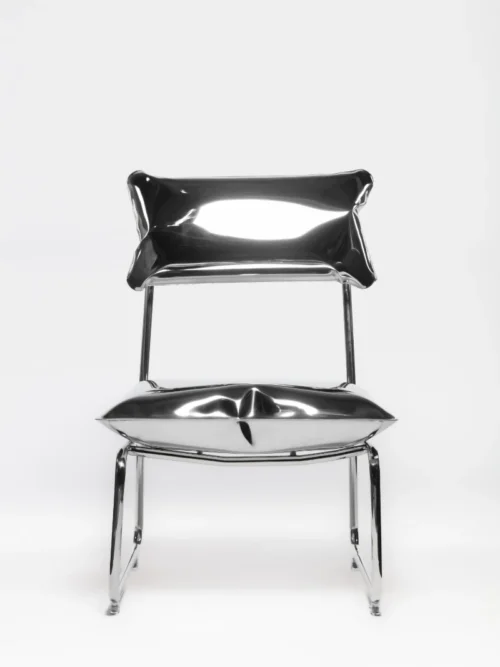 Balloon Cadeira Metal Pillow Metálica