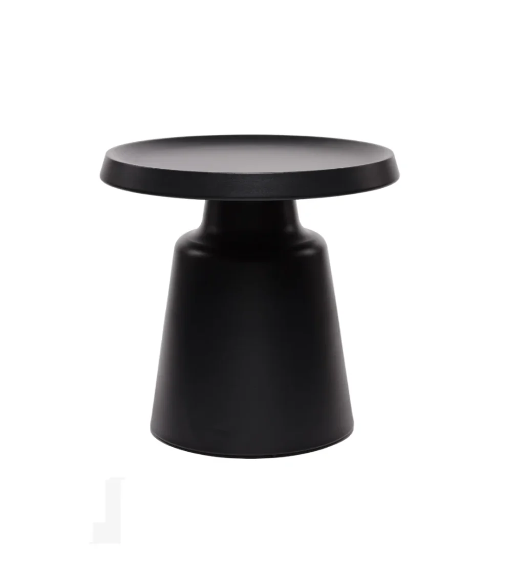 Mesa de Apoio Redonda Preta