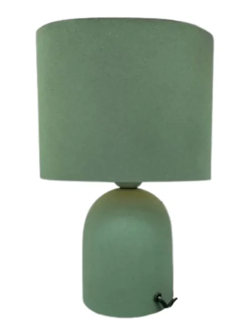 Enamel, candeiro metal verde Grand 31x18x43cm.
