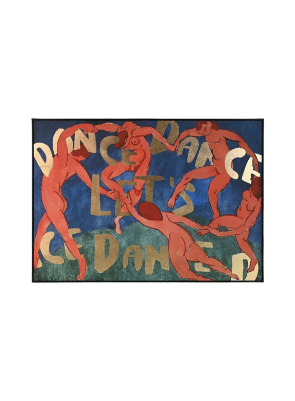 DANCE, QUADRO DECORATIVO 140x100x4cm