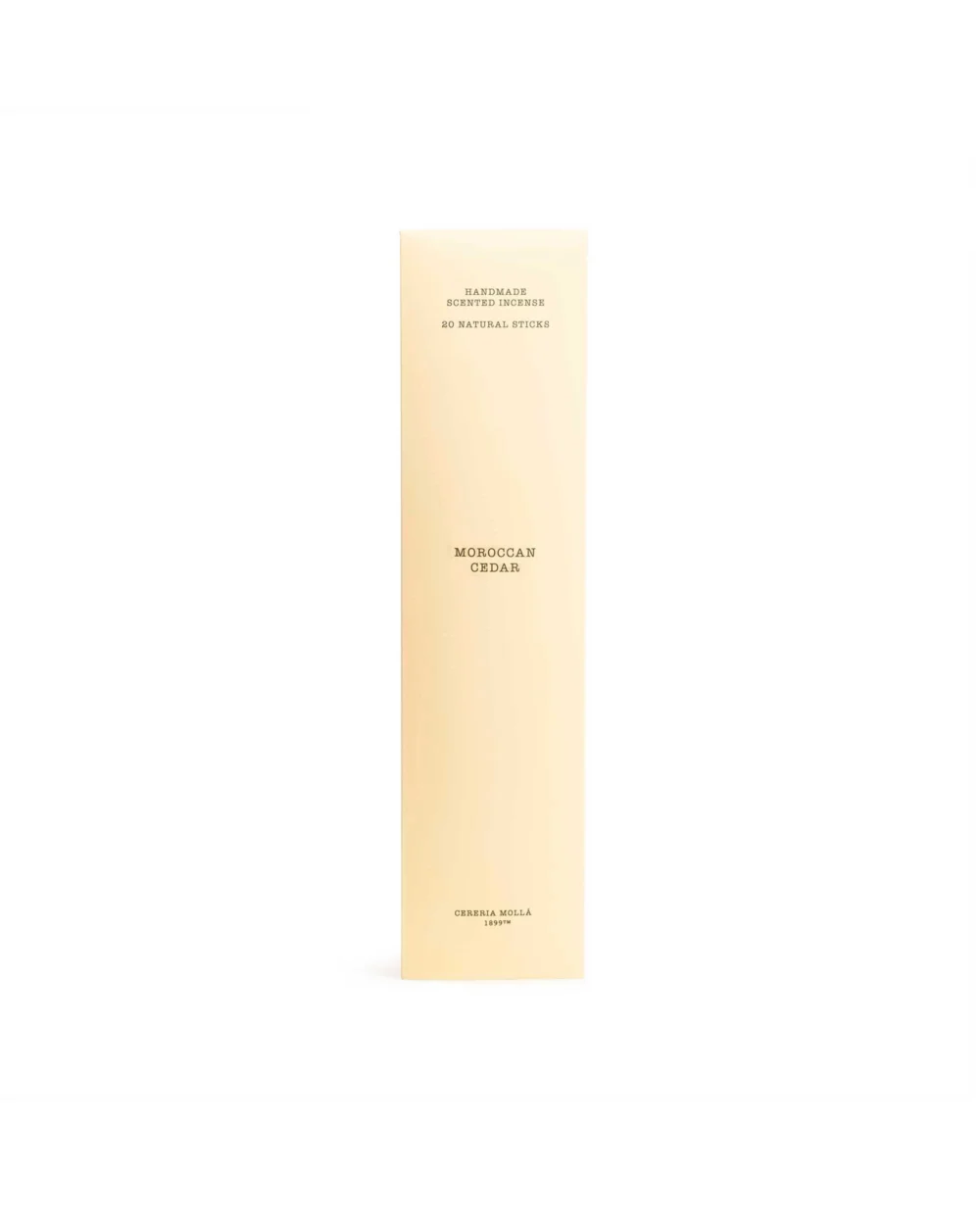Incenso Moroccan Cedar, 20 unidades Cereria Mollá 1899