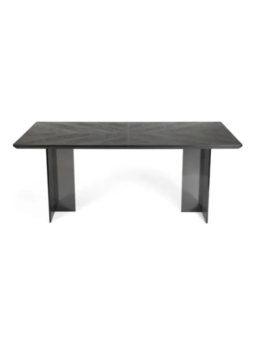 RAVENA, MESA DE JANTAR COM BASE EM ACRILICO 180X90X75CM