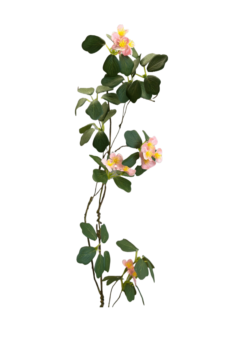 RAMO COM TREVOS ROSA