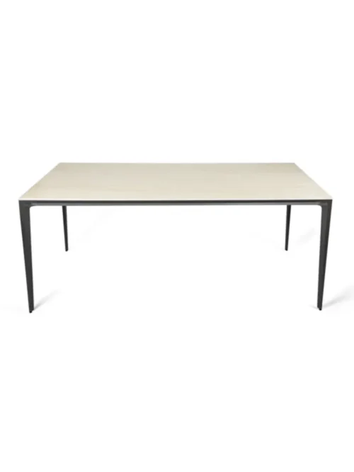 LIRA, MESA DE JANTAR BEGE 240X110X75CM