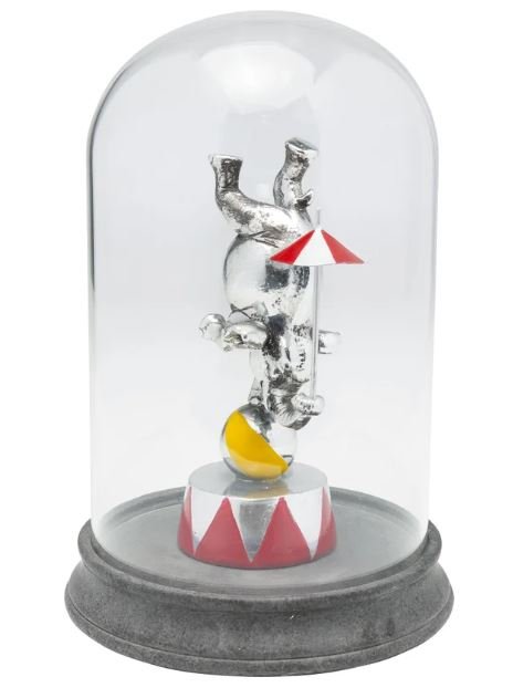 OBJECTO DECORATIVO ELEFANTE DE CIRCO Ø21x32 cm