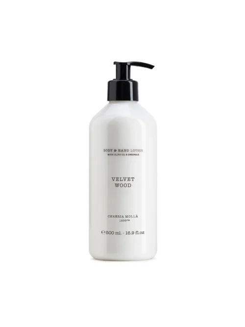 CREME DE MÃOS VELVET WOOD 500ML CEREREIA MOLLÁ