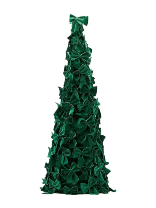 Árvore de Natal em Laços Verdes 120cm