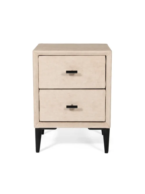 Mesa de Cabeceira Time to Sleep Mini Tecido Bege