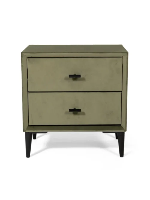 Mesa de Cabeceira Time to Sleep Tecido verde