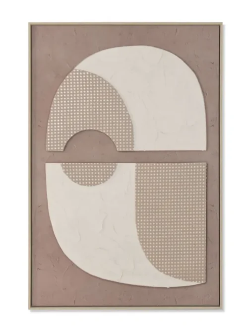 FORMS I, QUADRO DECORATIVO 83X4,5X123