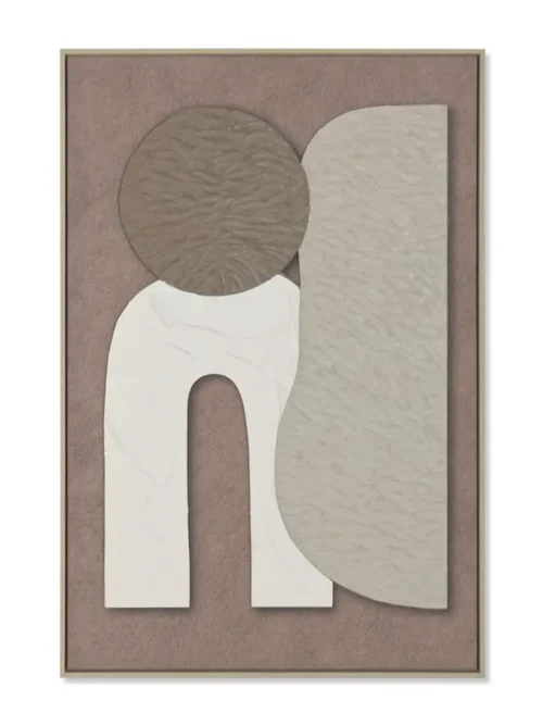 FORMS II, QUADRO DECORATIVO 83X4,5X123