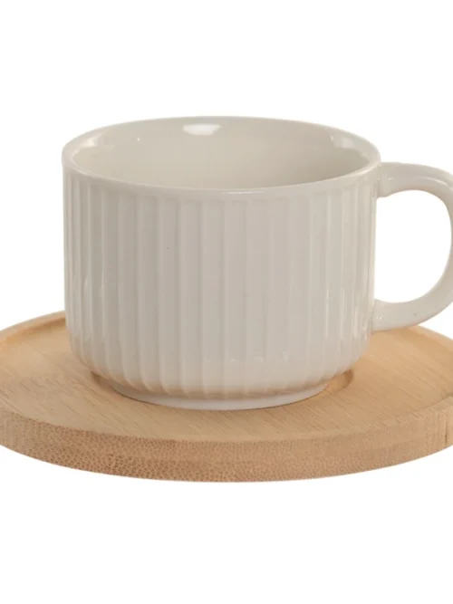 BAMBU CLASSIC, CONJUNTO DE 6 CHAVENAS DE CAFÉ 90ML