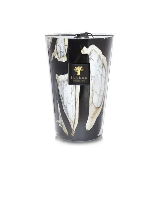 Vela Perfumada Stones Marble 35cm Baobab Collection