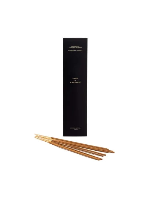 Incenso Basil & Mandarin, 20 unidades Cereria Mollá 1899
