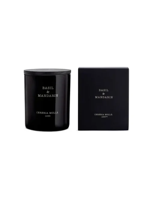 Vela Perfumada Basil & Mandarin 230 gr Cereria Mollá 1899