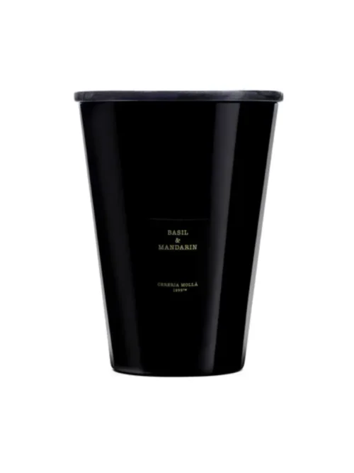 Vela Perfumada XXL De 4 Pavios Basil & Mandarin 3,5kg Cereria Mollá 1899