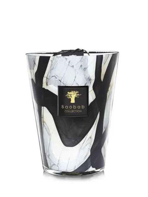 Vela Perfumada Stones Marble 24cm Baobab Collection