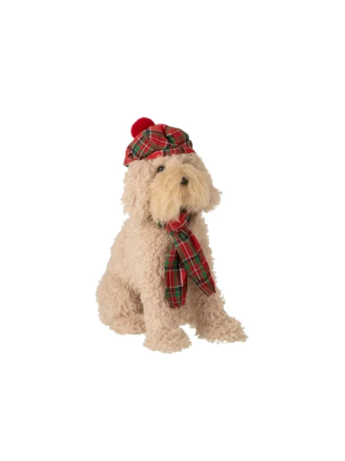 Noel, Cão Peluche Decorativo 48CM
