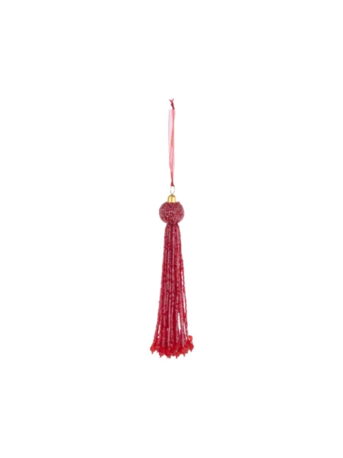 Tassel, Enfeite De Natal Vermelho