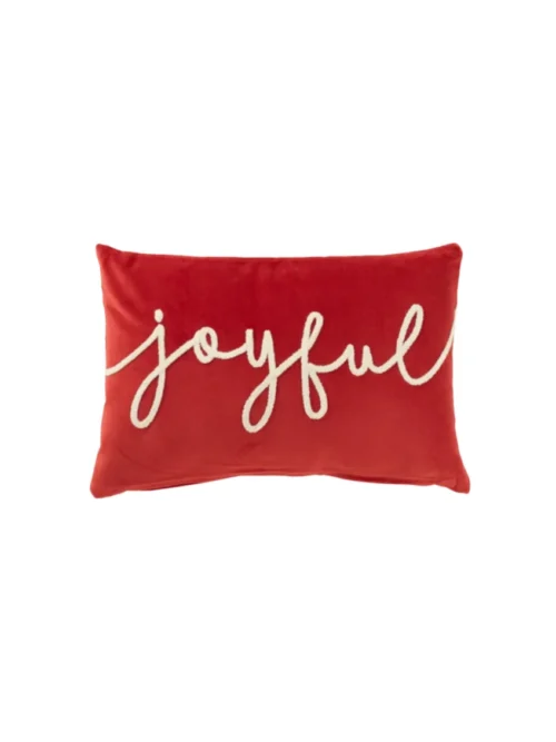 Joyful, Almofada Vermelha Retangular 47CM
