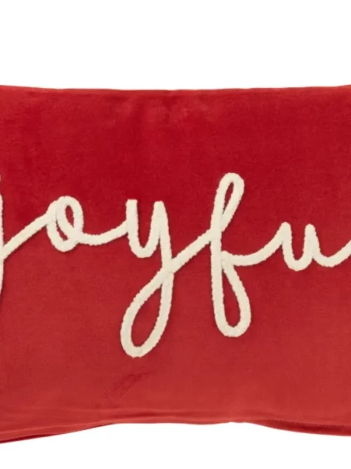 Joyful, Almofada Vermelha Retangular 47CM