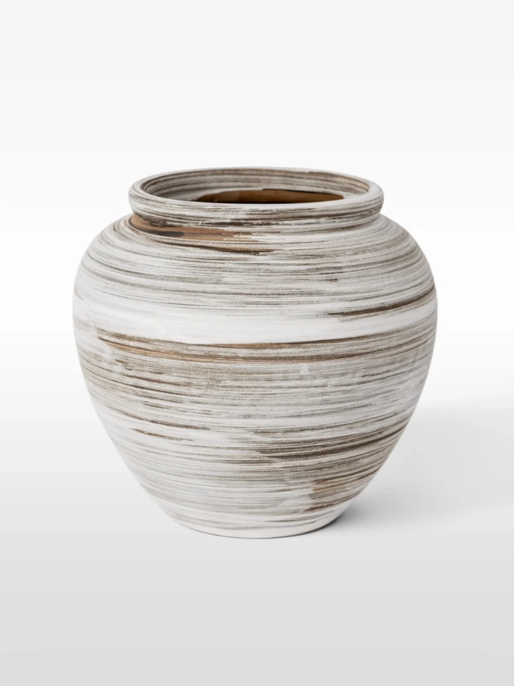 ATHENAS, VASO EM CERÂMICA 28x28cm